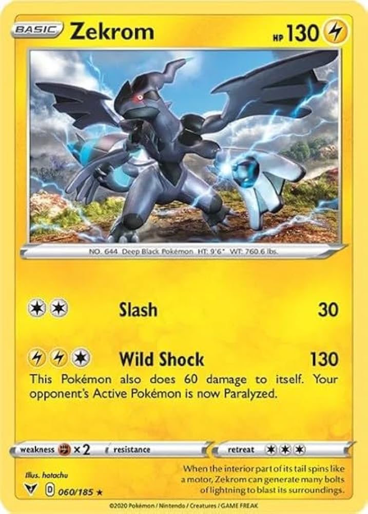 zekrom pokemon card