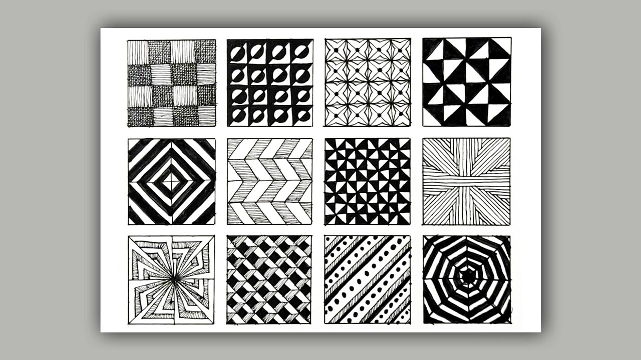 zentangle patterns