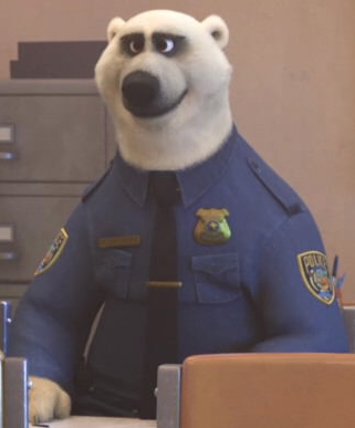 zootopia polar bear